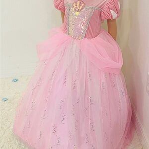 Little Mermaid Ariel Inspired Princess Dress Up Costume Halloween
